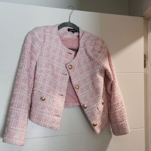 Pink Tweed Jacket